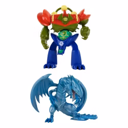Yu-Gi-Oh! Action Figure 2-Pack Blue-Eyes White Dragon & Gate Guardian 10 cm (skadet emballasje)