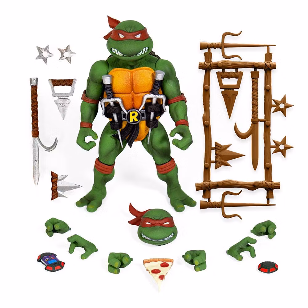 TMNT Ultimates Action Figure Raphael Version 2