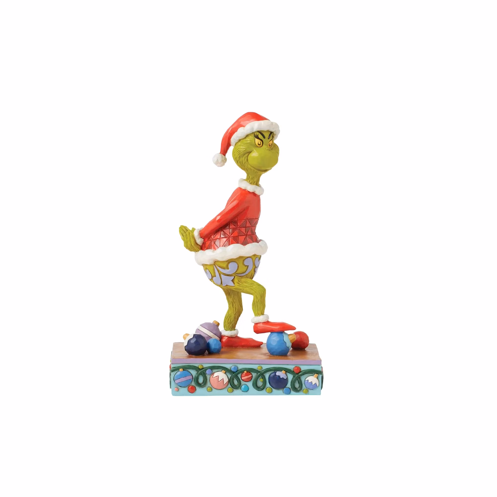 Grinch Stepping on Ornament