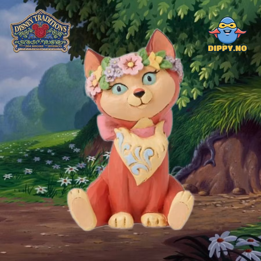 Dinah med blomsterkrone Mini Figur