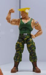 Ultra Street Fighter II: The Final Challengers Action Figure : Guile