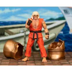 Ultra Street Fighter II: The Final Challengers Action Figure 1/12 Violent Ken Next Level SDCC Exclusive 15 cm