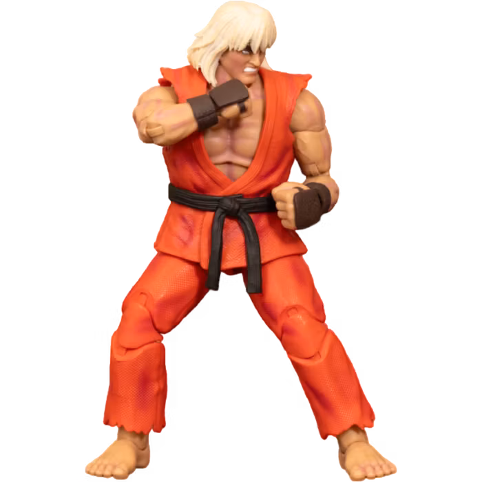 Ultra Street Fighter II: The Final Challengers Action Figure 1/12 Violent Ken Next Level SDCC Exclusive 15 cm