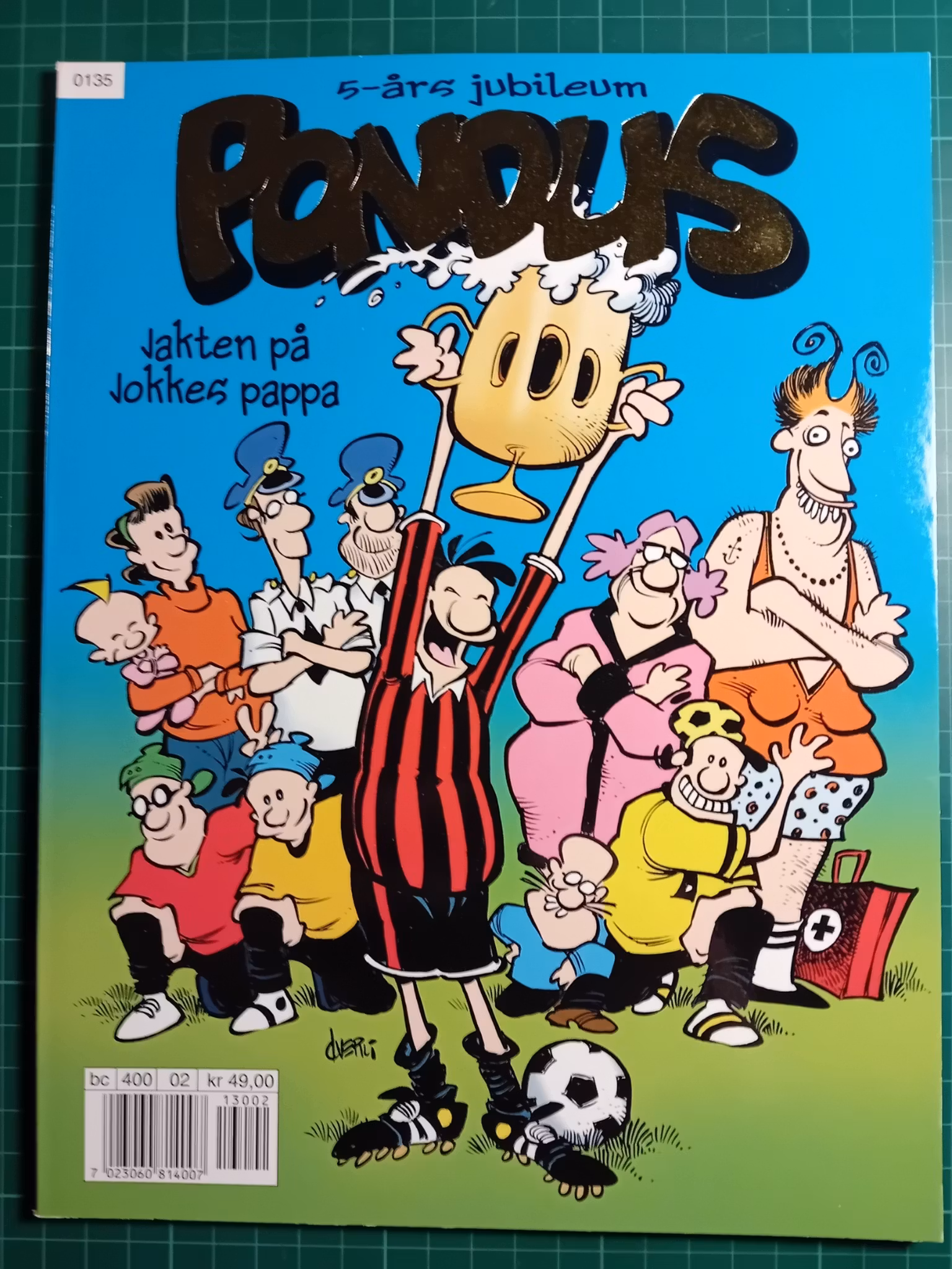 Pondus album Jakten på Jokkes pappa