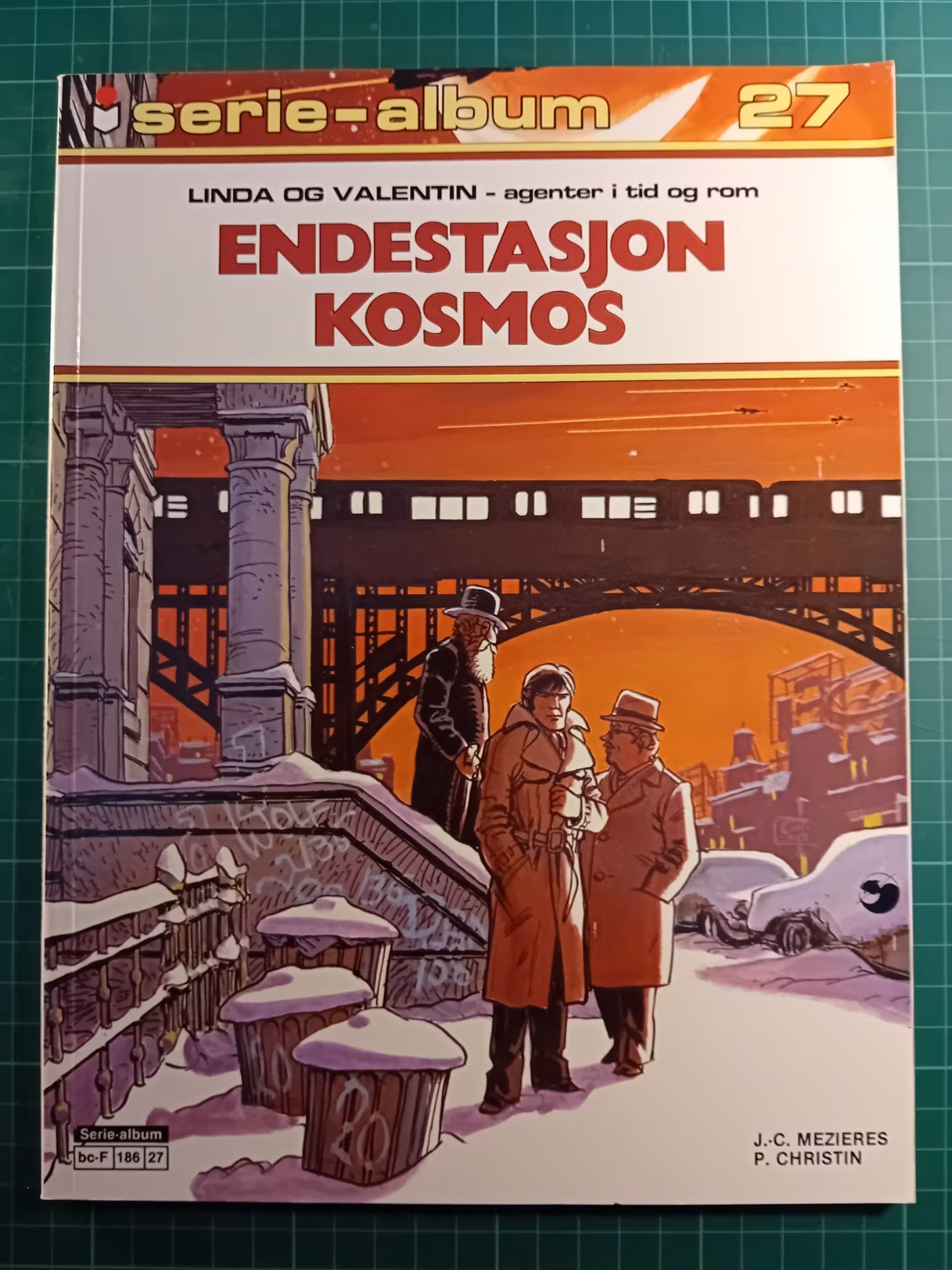 Serie-album 27 Linda og Valentin : Endestasjon kosmos