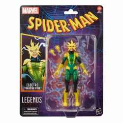 Spider-Man Marvel Legends Retro Action Figure Electro (Francine Frye)