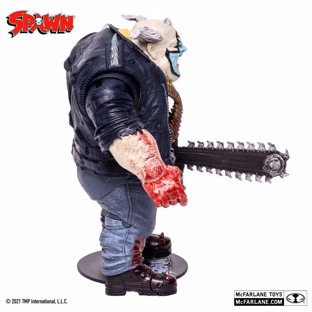 Spawn Action Figure The Clown (Bloody) Deluxe Set 18 cm (Sprekk i emballasje)