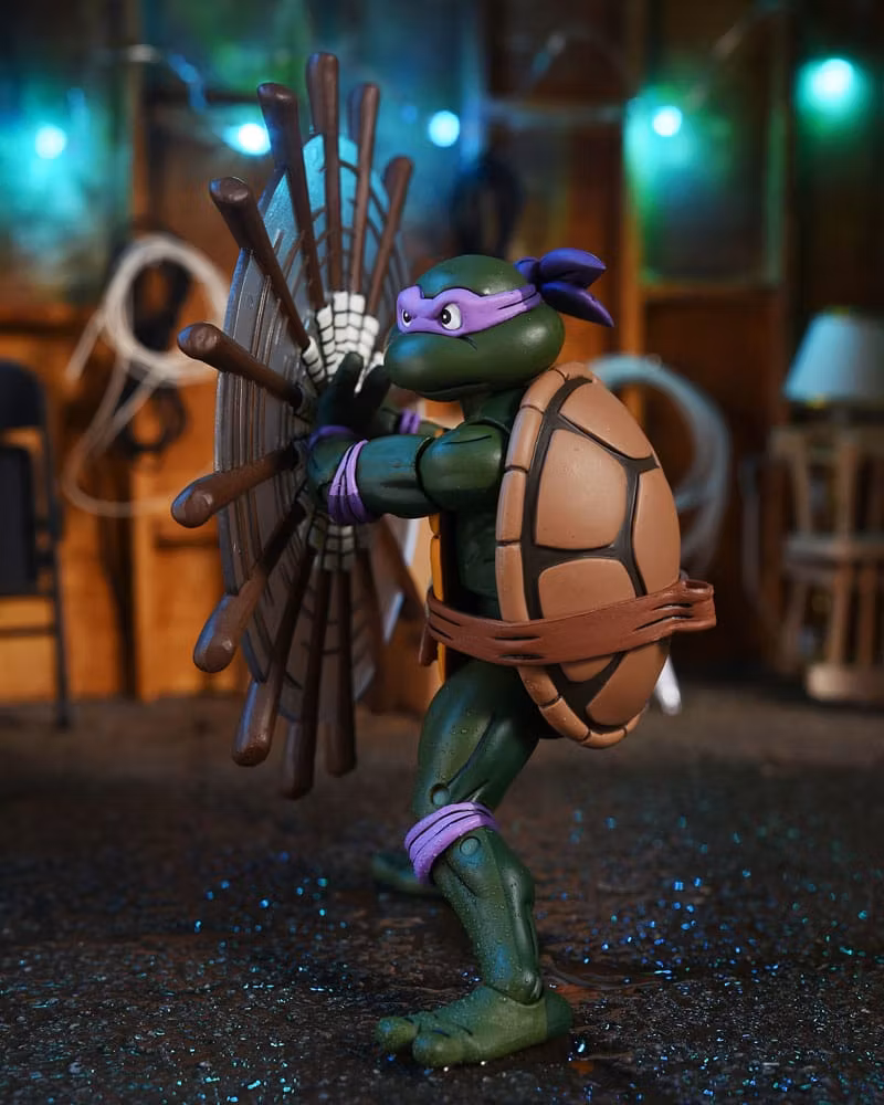 TMNT (Cartoon) Action Figure Ultimate Donatello VHS 18 cm