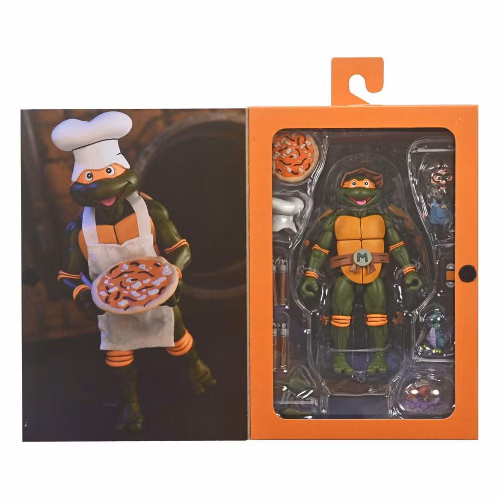 TMNT (Cartoon) Action Figure Ultimate Michelangelo VHS 18 cm