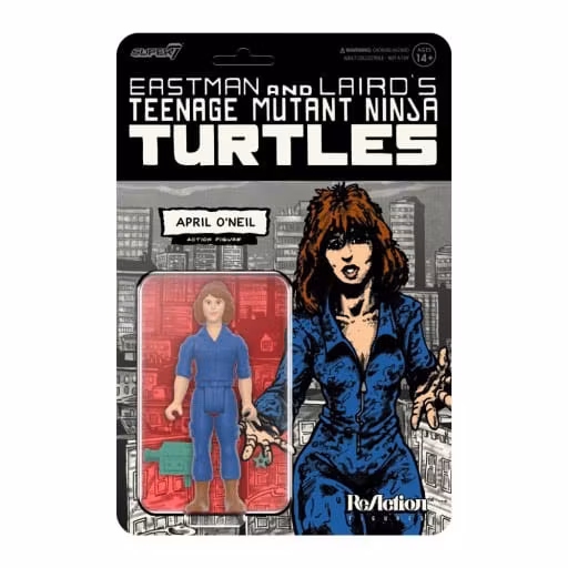 TMNT ReAction Action Figure April O´Neil (Comic Color) 10 cm