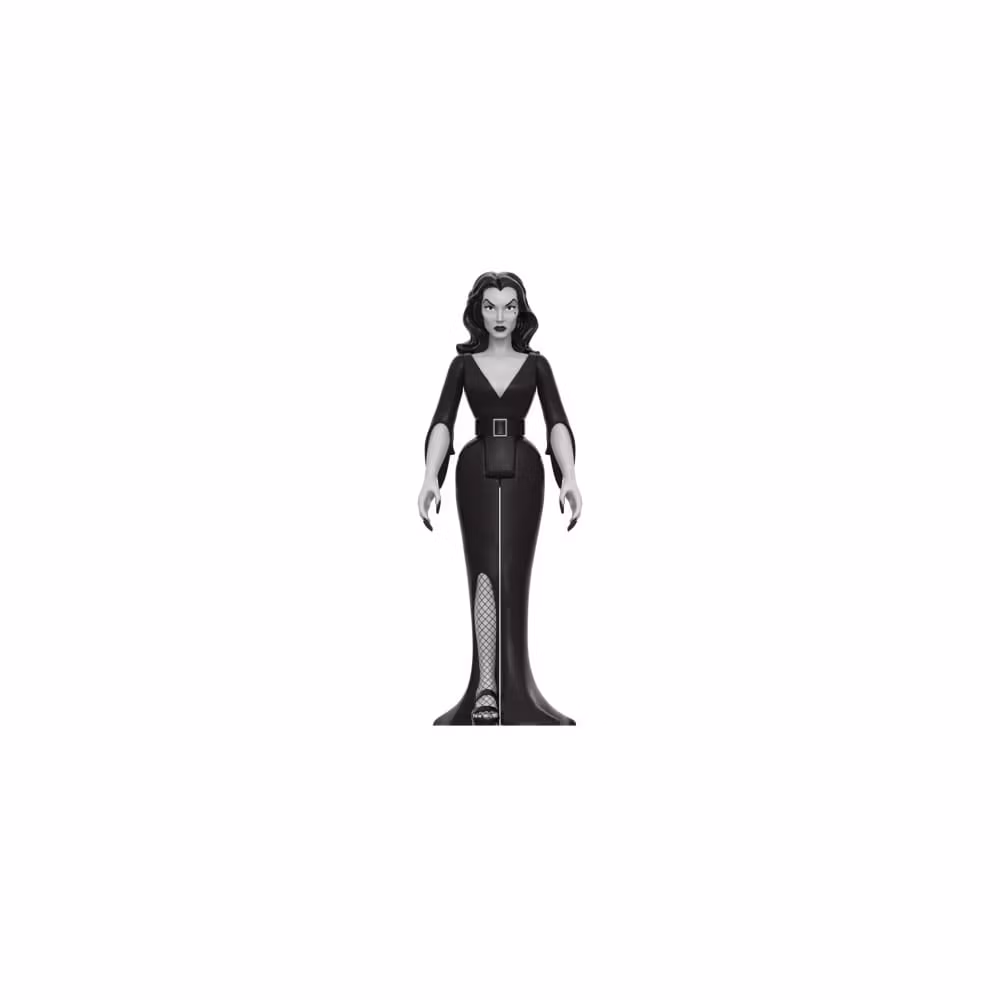Vampira ReAction Action Figure Vampira Plane 9 Grayscale 10 cm