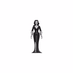 Vampira ReAction Action Figure Vampira Plane 9 Grayscale 10 cm