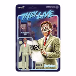 They Live ReAction Action Figure Male Ghoul (Glow) 10 cm