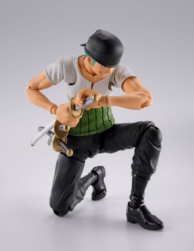 One Piece S.H.Figuarts Action Figure Roronoa Zoro Romance Dawn Ver. 15 cm