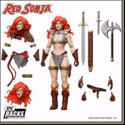 Red Sonja Epic H.A.C.K.S. Action Figure Red Sonja