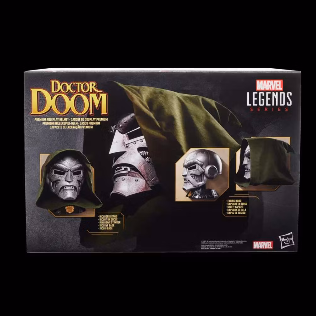 Doctor Doom helmet replica/cosplay (Black Suit)