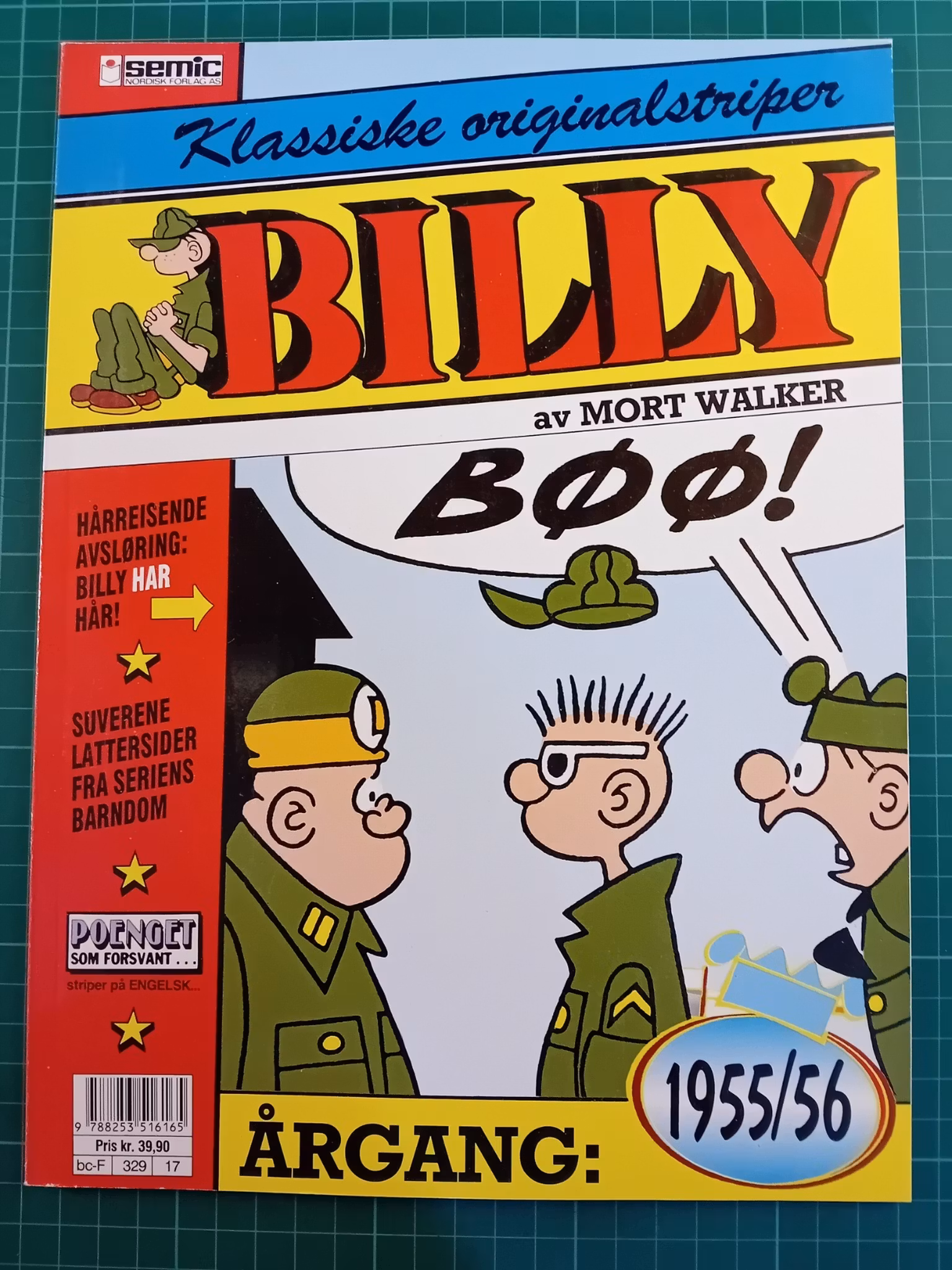 Billy : Klassiske originalstriper 1955/56