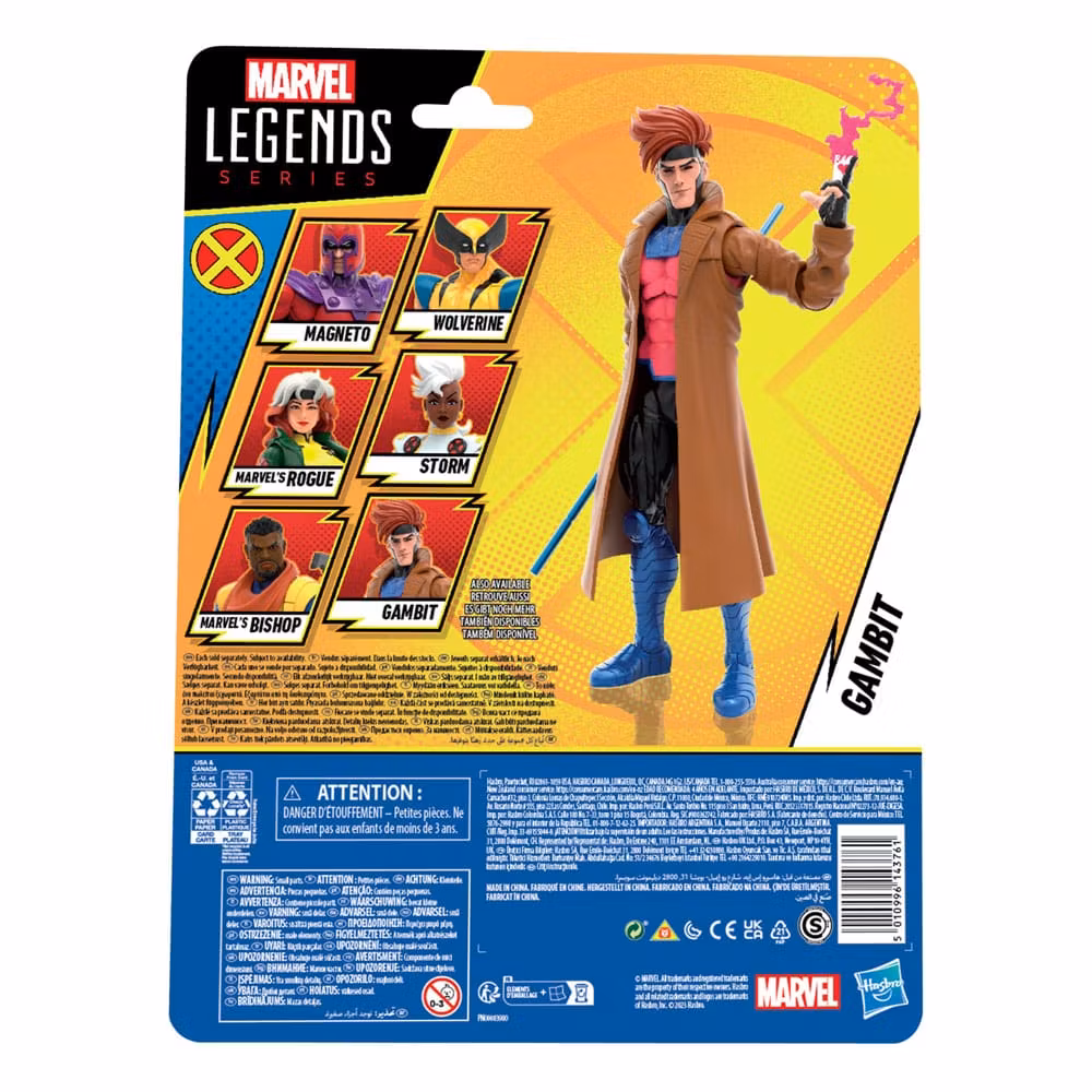 X-Men '97 Marvel Legends Action Figure Gambit 15 cm
