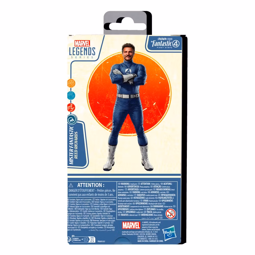 The Fantastic Four: First Steps Marvel Legends Action Figure Mister Fantastic 15 cm