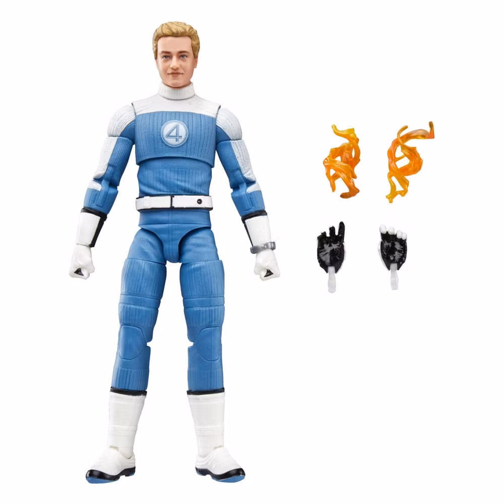 The Fantastic Four: First Steps Marvel Legends Action Figure Johnny Storm 15 cm