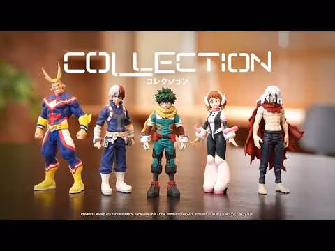 My Hero Academia Collekazaro Action Figure Izuku Midoriya 10 cm (Totalpris 398,-)