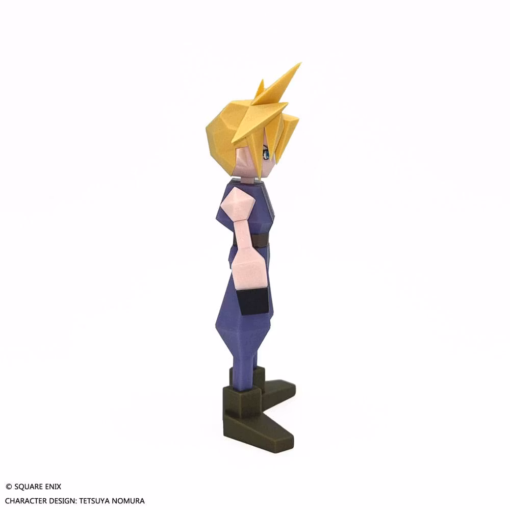 Final Fantasy VII Polygon Vinyl Figure Cloud Strife 15 cm