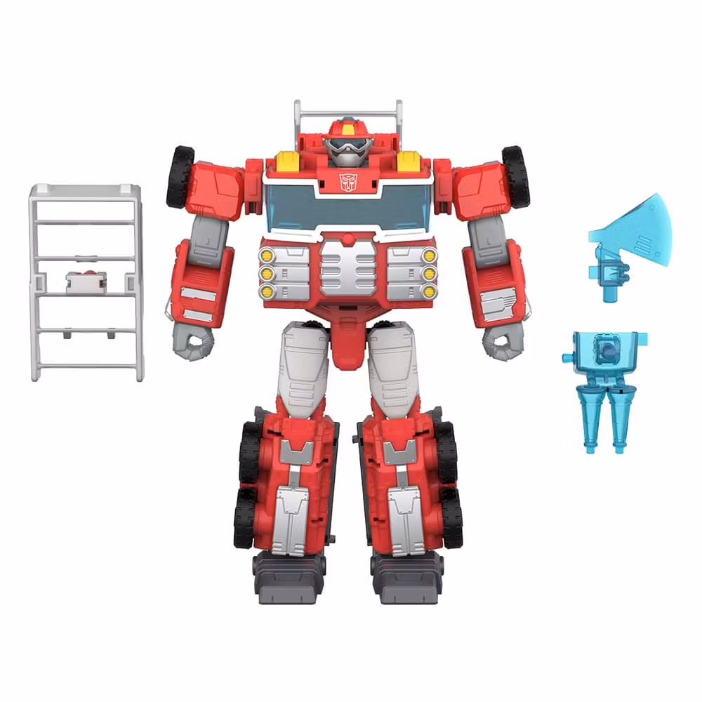 Transformers Age of the Primes Voyager Class Action Figure Rescue Bot Heatwave 18 cm