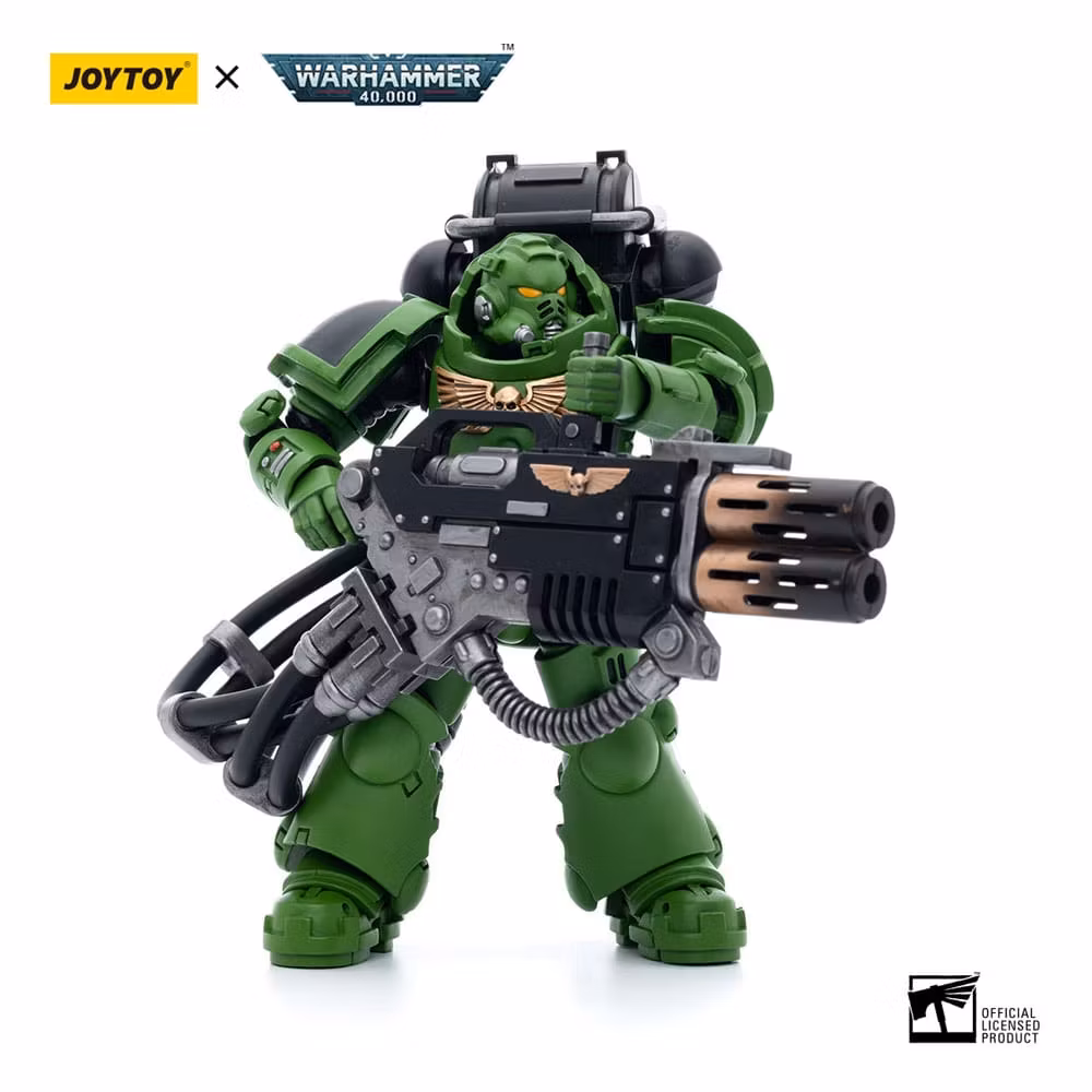 Warhammer 40k Action Figure 1/18 Salamanders Eradicators Brother Xavak 12 cm