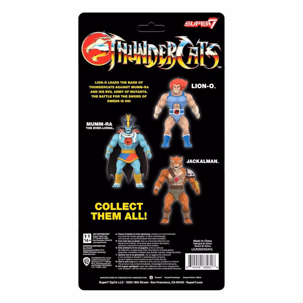 Thundercats Vintage Collection Action Figure Jackalman 14 cm