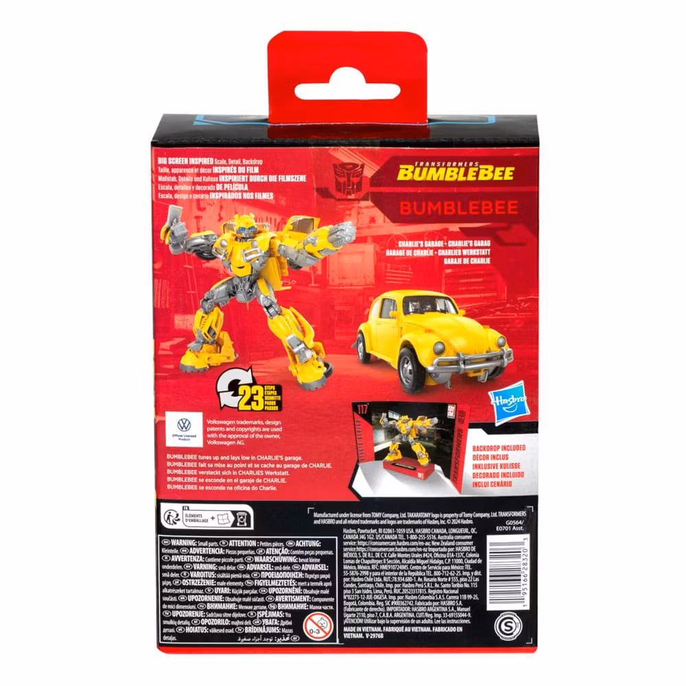 Transformers: Bumblebee Generations Studio Series Deluxe Class Action Figure Bumblebee 11 cm