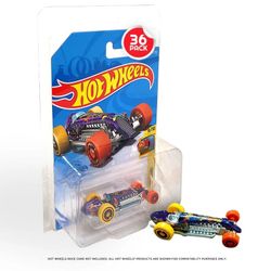 Hot Wheels Blisters 36-Pack for Long Card Mainline biler