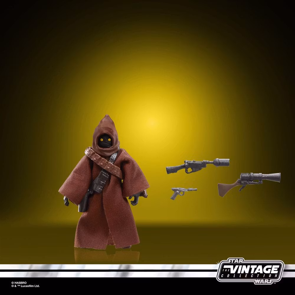 Star Wars Vintage Collection Playset Streets of Mos Eisley with Jawa Action Figure 10 cm (Episode IV)