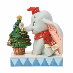 Dumbo med juletre