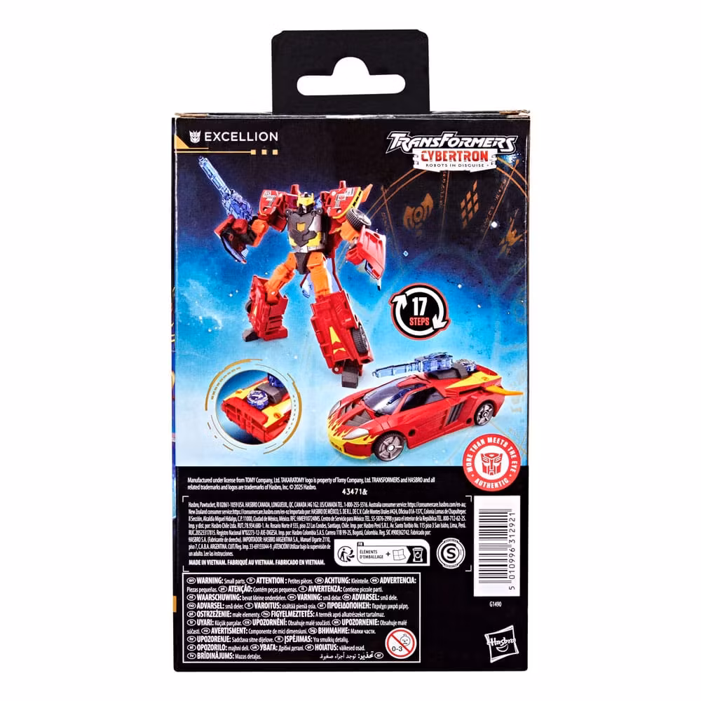 Transformers Age of the Primes Deluxe Class Action Figure Excellion 14 cm