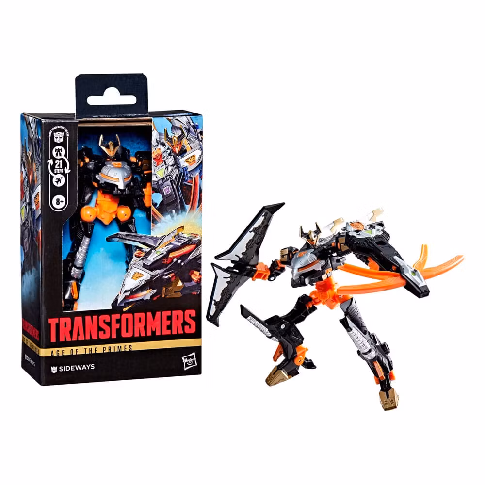 Transformers Age of the Primes Deluxe Class Action Figure Sideways 14 cm