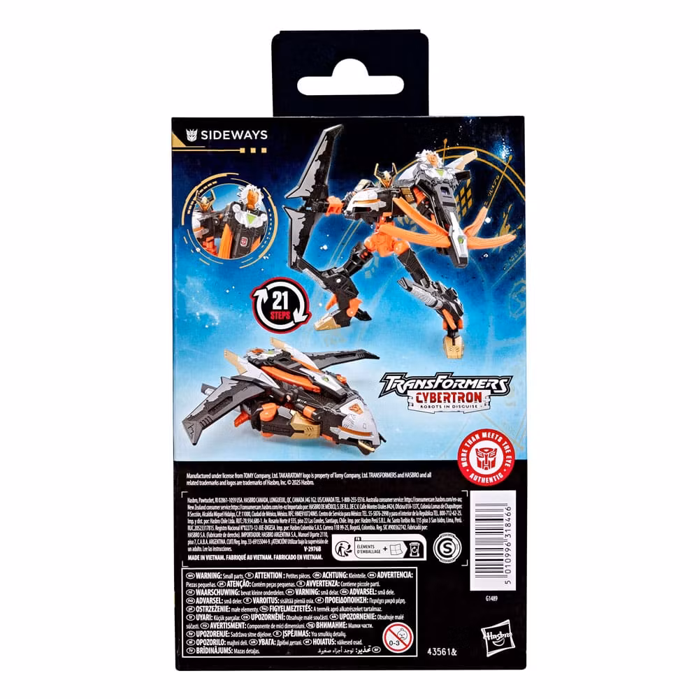 Transformers Age of the Primes Deluxe Class Action Figure Sideways 14 cm