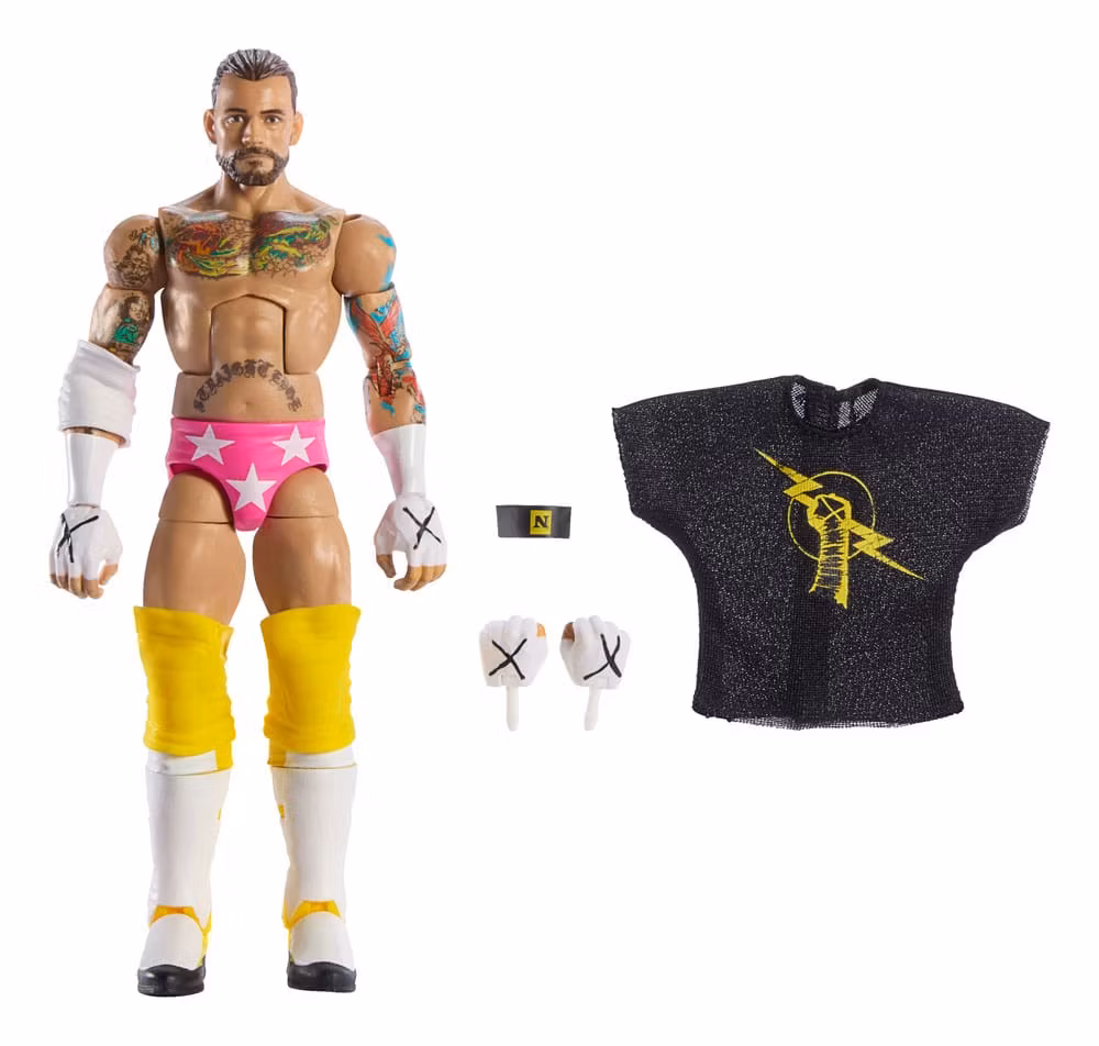 WWE Elite Collection Action Figure CM Punk 15 cm