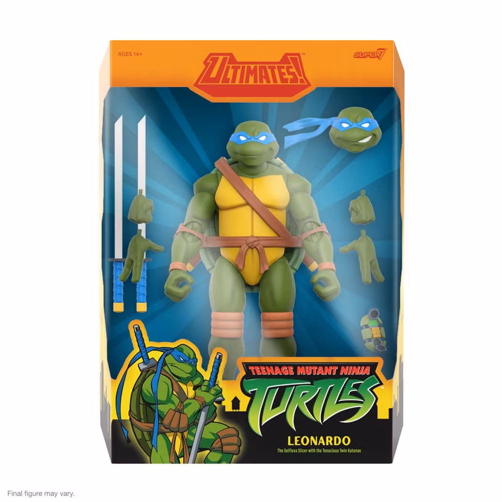 Teenage Mutant Ninja Turtles Ultimates Action Figure Wave 12 Leonardo 18 cm