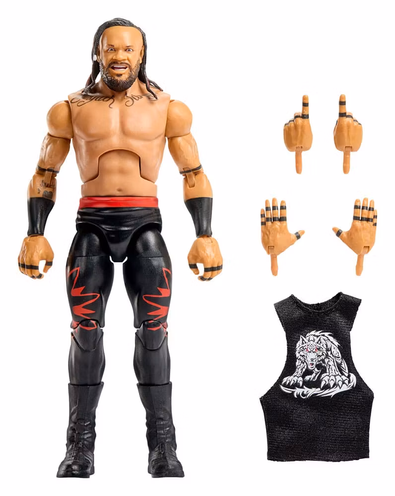 WWE Elite Collection Action Figure Jacob Fatu 15 cm