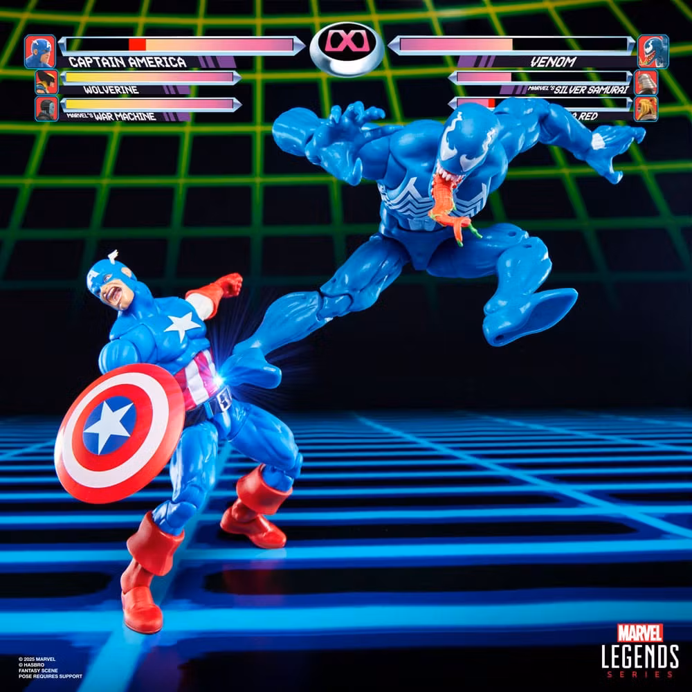 Marvel Legends Gamerverse Action Figure 2-Pack Captain America vs. Venom 15 cm