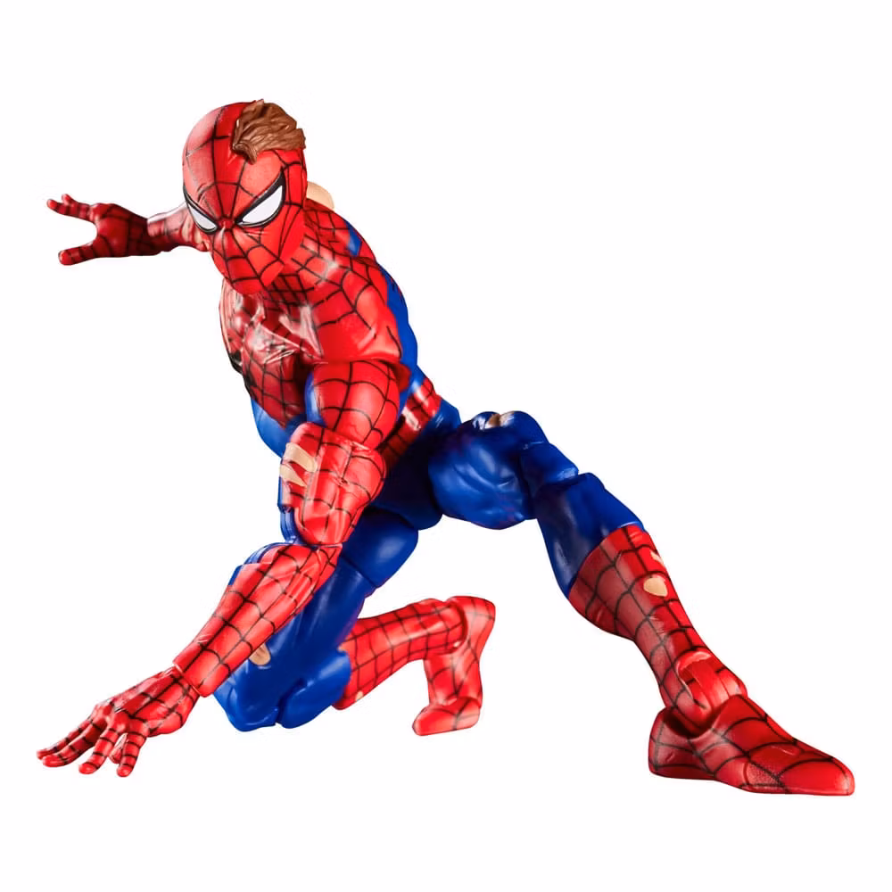 Marvel Legends Magic: The Gathering Action Figure Battle-Damaged Spider-Man (plus Exclusive Foil Card) 15 cm