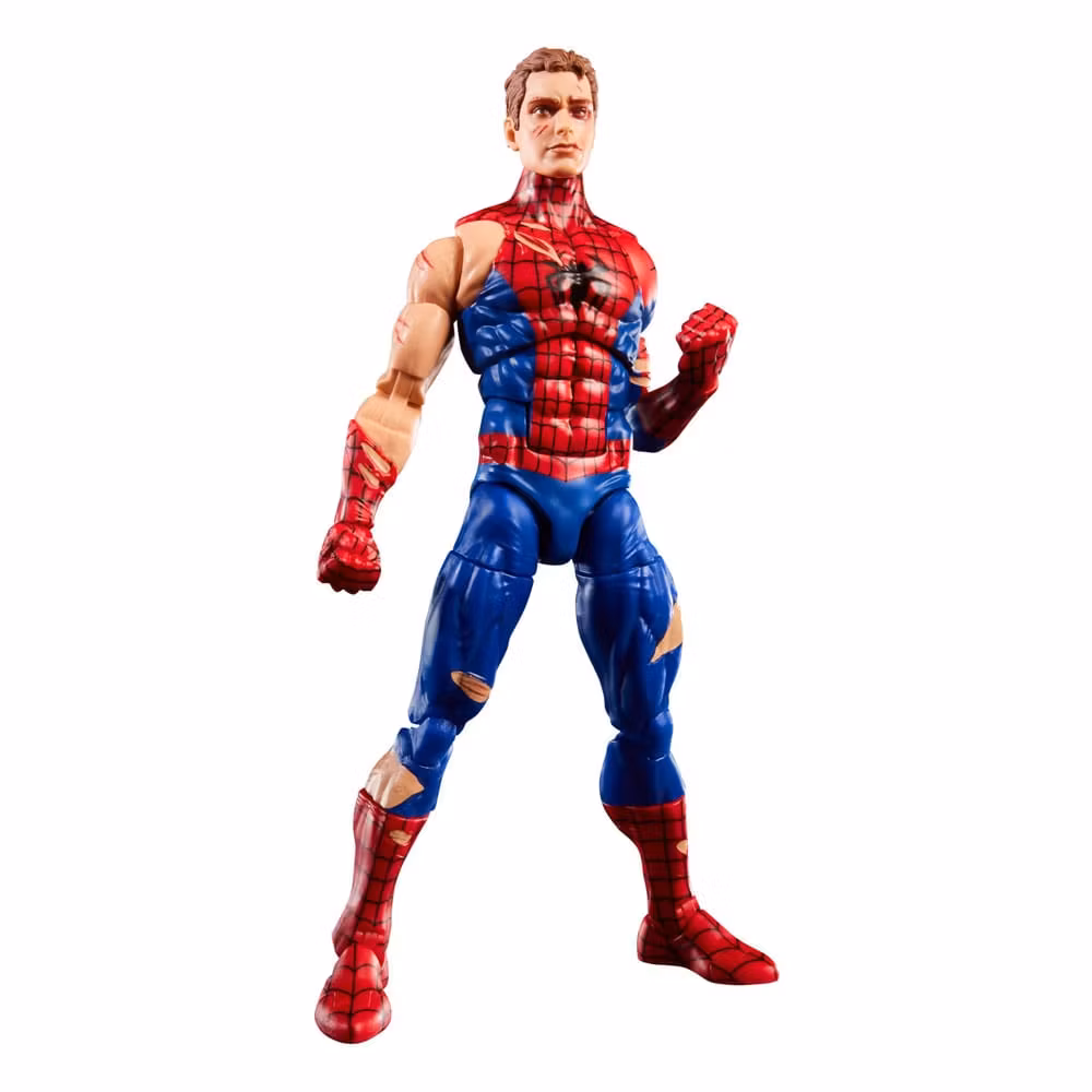 Marvel Legends Magic: The Gathering Action Figure Battle-Damaged Spider-Man (plus Exclusive Foil Card) 15 cm