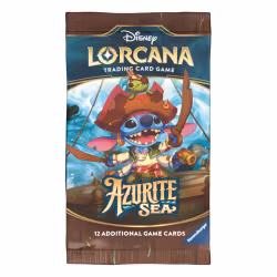 Disney Lorcana TCG Azurite Sea Booster Engelsk utgave