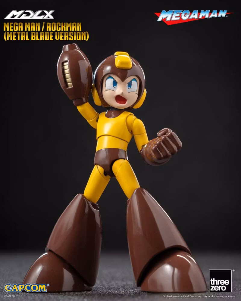 Mega Man MDLX Action Figure Mega Man / Rockman (Metal Blade Version) 10 cm