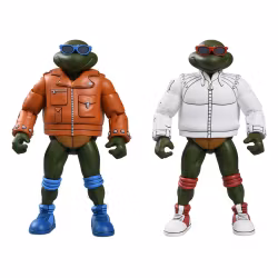 TMNT (Archie Comics) (Cartoon) Action Figure Punk Leo and Punk Raph 2 Pack 18 cm