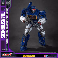 Transformers Yolopar byggesett: AMK Pro Series Soundwave/Ravage (Oversea Version) 20 cm