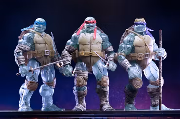 TMNT: (The Last Ronin) Action Figure 3-Pack Ghost Brothers 18 cm