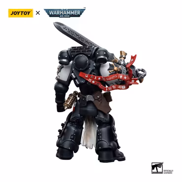 Warhammer 40k Action Figure 1/18 Black Templars Emperor's Champion Bayard's Revenge 12 cm
