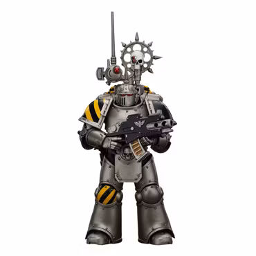 Warhammer The Horus Heresy Action Figure 1/18 lron Warriors MKlIl Tactical Legionary with Nuncio-vox 12 cm