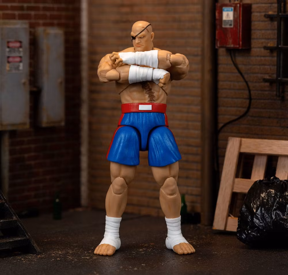 Ultra Street Fighter II: The Final Challengers Action Figure 1/12 Sagat 19 cm (Totalpris 549,-)